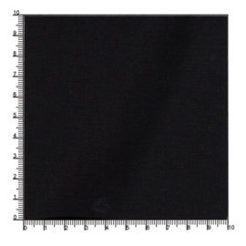 Polyester katoenmix zwart