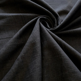 100% gewassen linnen - zwart