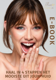 Download het E-book "Haal in 4 stappen het mooiste uit jouw huid"