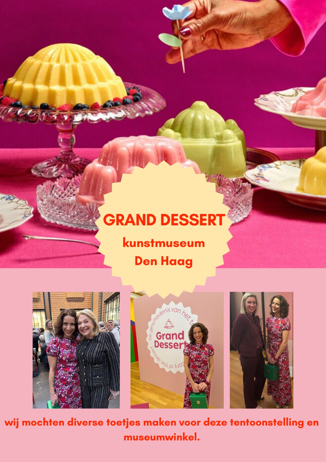 suzanne stevense mona pudding toetje kunstmuseum fakefoodart