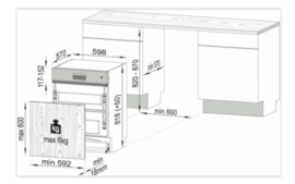 Beko inbouw vaatwasser