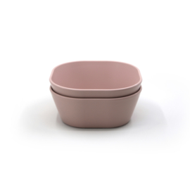 Mushie bowls - square blush