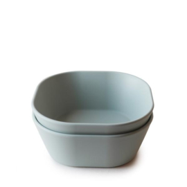 Mushie bowls - square sage