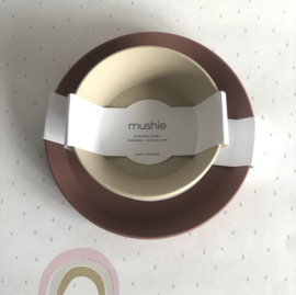 Mushie bowls - round vanilla