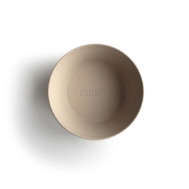 Mushie bowls - round vanilla
