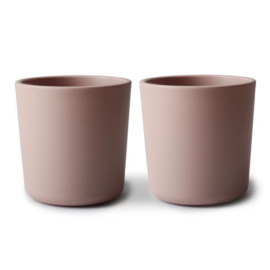 Mushie Drinkbeker Blush - set van 2