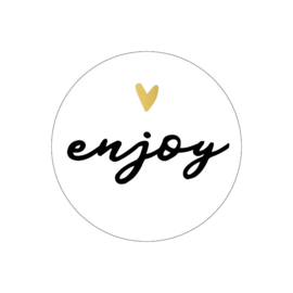 Sticker - Enjoy - 10 stuks