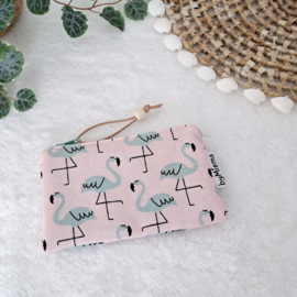 Mini etui Flamingo