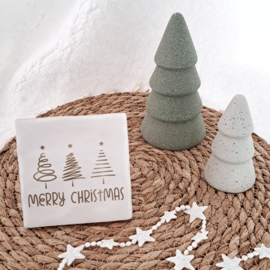 Tegeltje Kerst - Christmas trees