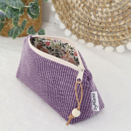 Etui M - Rib paars