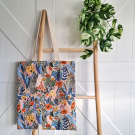 Totebag Colourful Flower