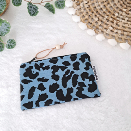 Mini etui Denim Panter