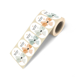Stickers - Layered Petals - 10 stuks