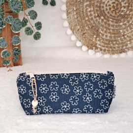 Etui Denim Flower