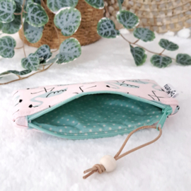 Mini etui Flamingo