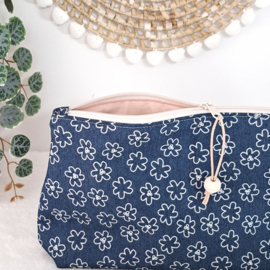 Etui Denim Flower