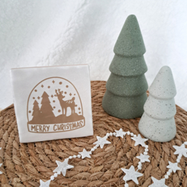 Tegeltje Kerst - Snowball