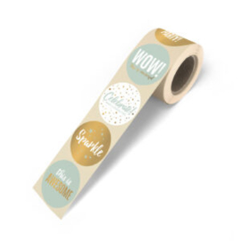 Stickers - Let's Party - 10 stuks