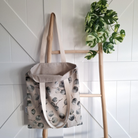 Totebag Eucalyptus beige