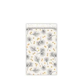 Cadeauzakje Berries en Branches - Maat M - Per 5 stuks