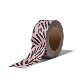 Washitape Leaves Roze