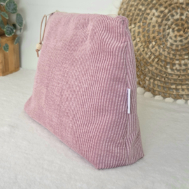 Etui XL - Rib roze