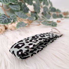 Sleutelhanger Leopard mint