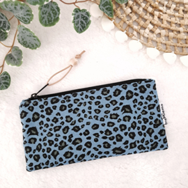 Etui Denim Leopard