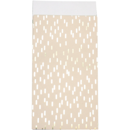 Cadeauzakje Champagne - Maat S - 5 stuks