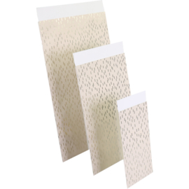 Cadeauzakje Champagne - Maat M - 5 stuks