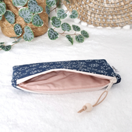 Etui Denim Flower