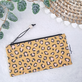 Etui Leopard geel