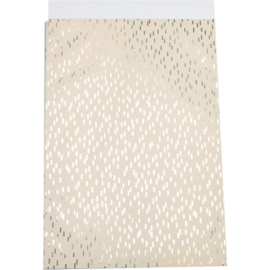 Cadeauzakje Champagne - Maat L - 5 stuks