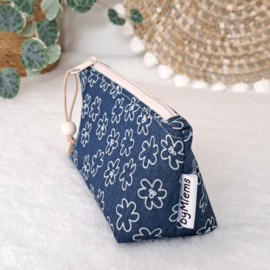 Etui Denim Flower