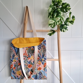Totebag Colourful Flower