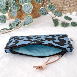 Mini etui Denim Panter