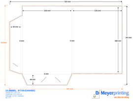 Presentatiemap A4 rug 1 of 5 mm