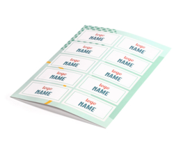Stickers op A4 vel