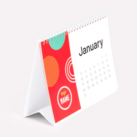 Staankalender recto 13 blaadjes