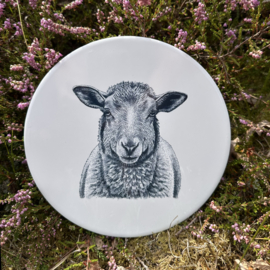 Wandtegel Schaap | Wad Anders Post