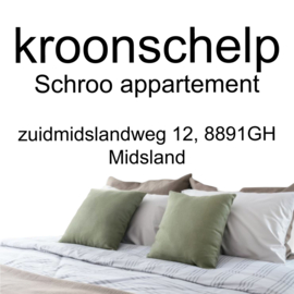 Kroonschelp schroo appartement