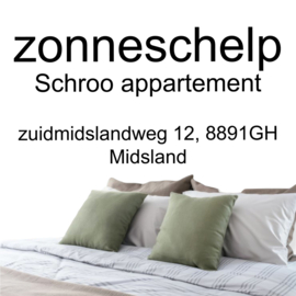 Zonneschelp schroo appartement