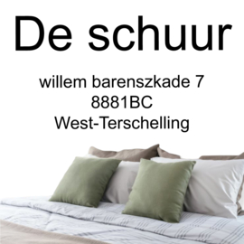 De Schuur Linnenservice vakantiehuis Terschelling