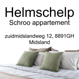 Helmschelp schroo appartement