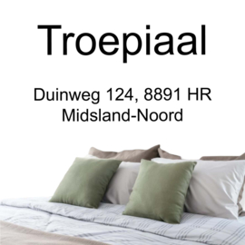 Troepiaal Linnenservice vakantiehuis Terschelling