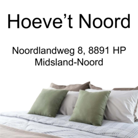 Hoeve 't noord Linnenservice Terschelling