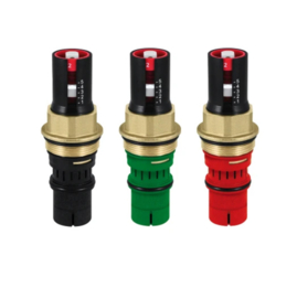 Insert debietregelaar Zwart: 0,100 – 0,412 m³/h