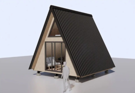 A Frame huis prefab