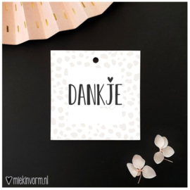 Cadeaulabel | Dank je