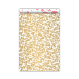 Cadeauzakjes M | Dots (goud)